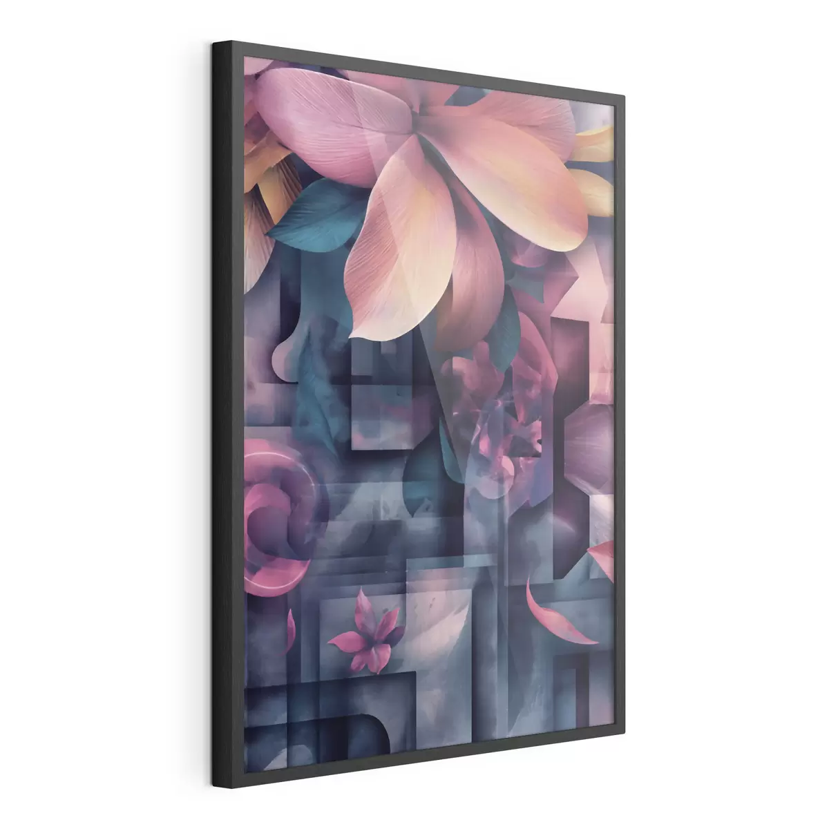 Poster Fiori tropicali viola f49730