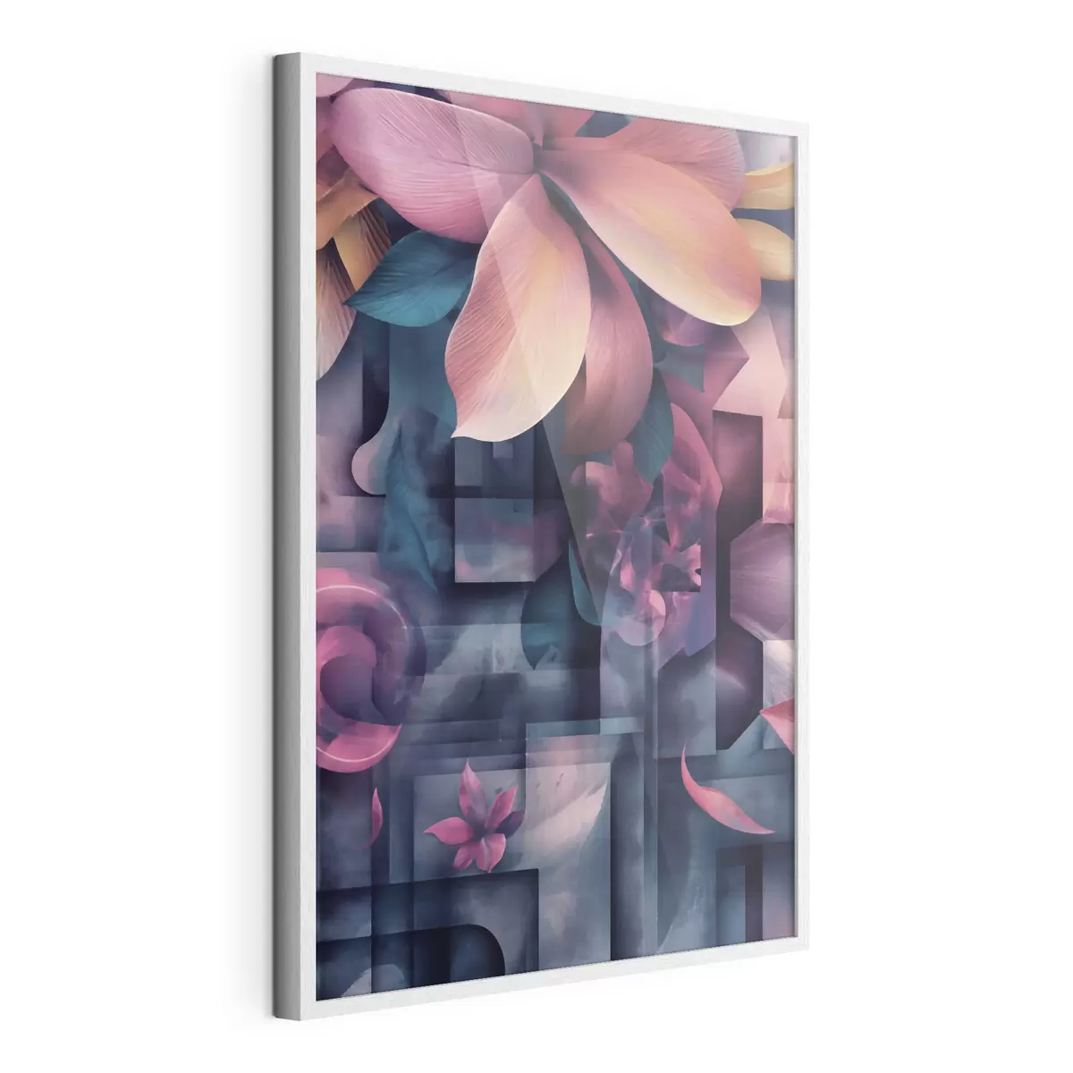 Poster Fiori tropicali viola f49730