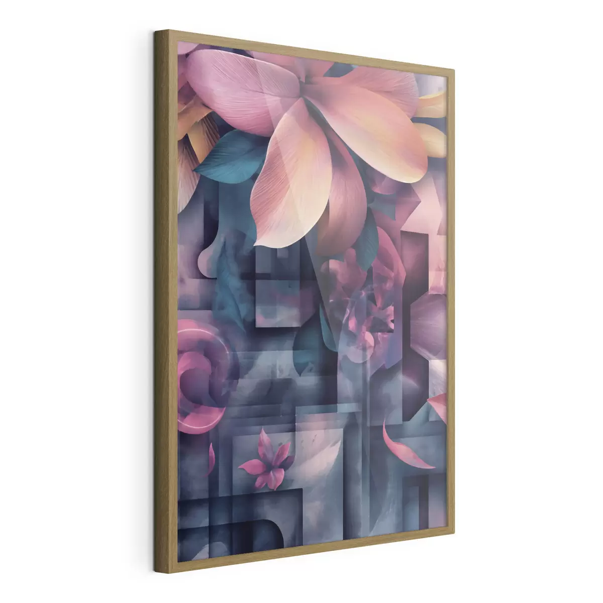 Poster Fiori tropicali viola f49730