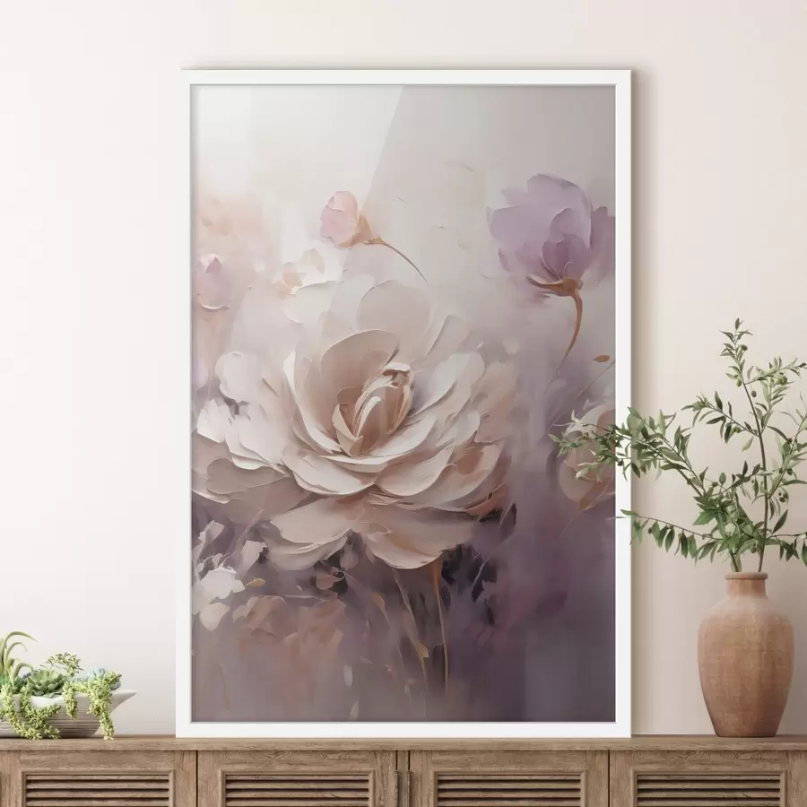 carta da parati Rosa crema nr. f49735