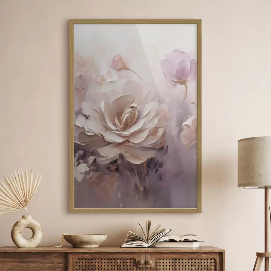 carta da parati Rosa crema nr. f49735