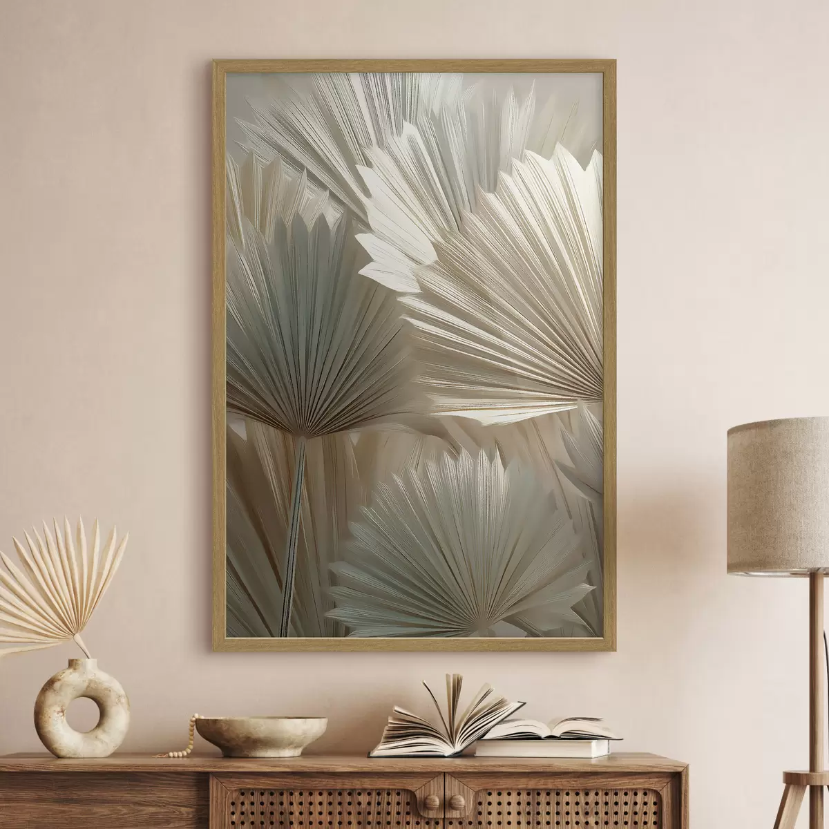 Poster Foglie di palma a ventaglio f49736