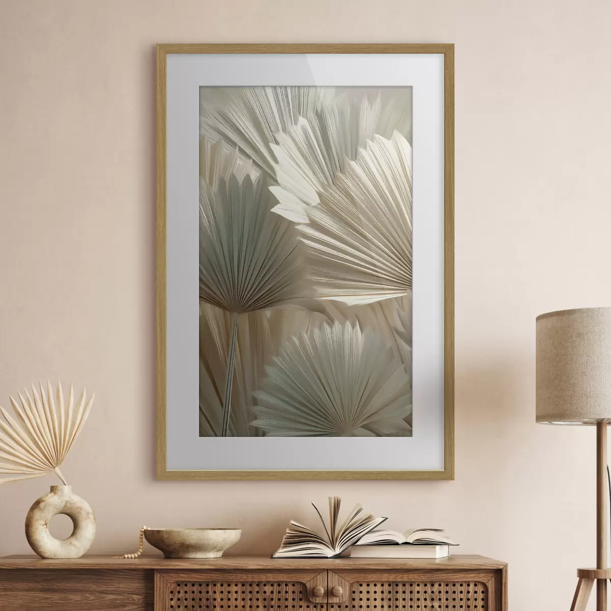 Poster Foglie di palma a ventaglio f49736