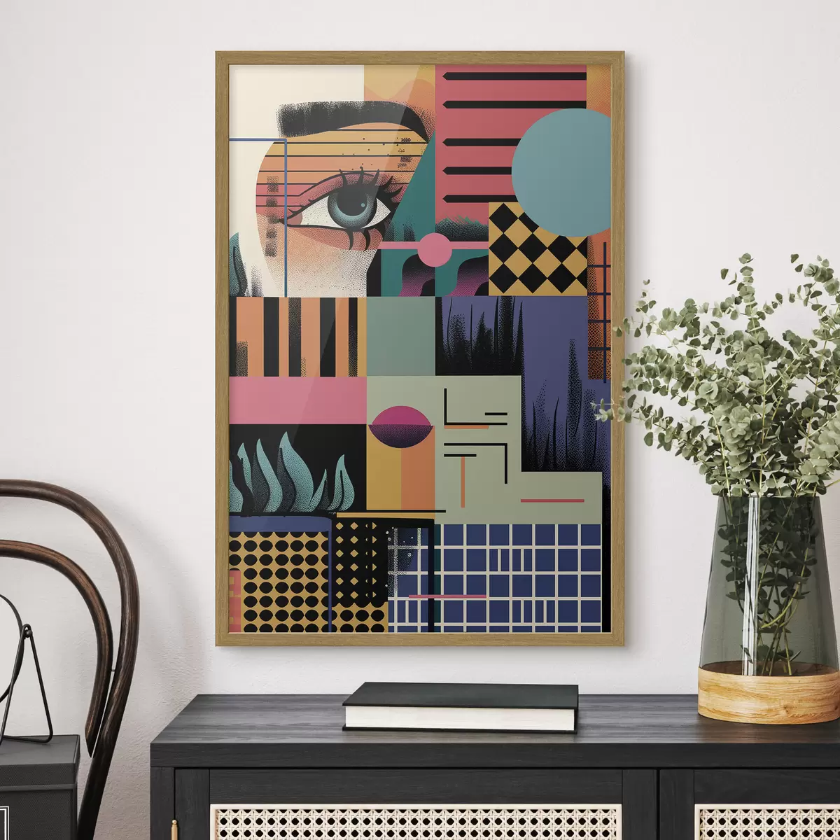 Poster Astrazione geometrica e Pop Art f49739