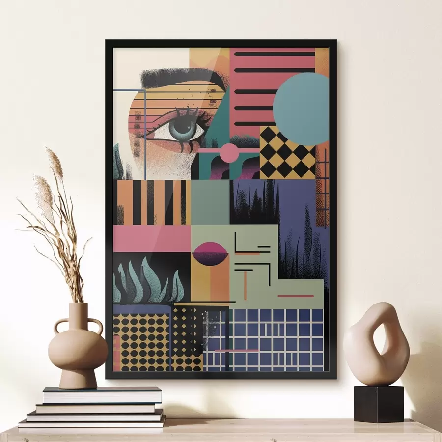 carta da parati Astrazione geometrica e Pop Art nr. f49739