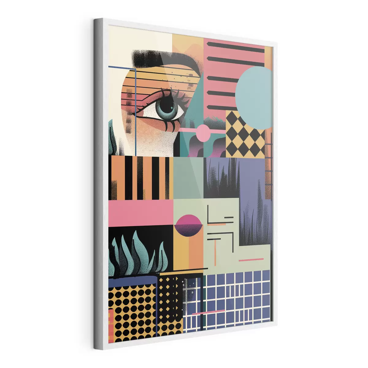 Poster Astrazione geometrica e Pop Art f49739