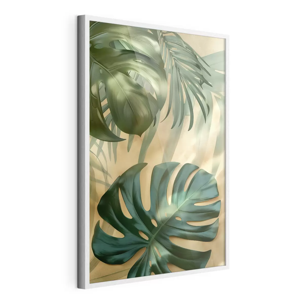 Poster Monstera e foglie tropicali f49552