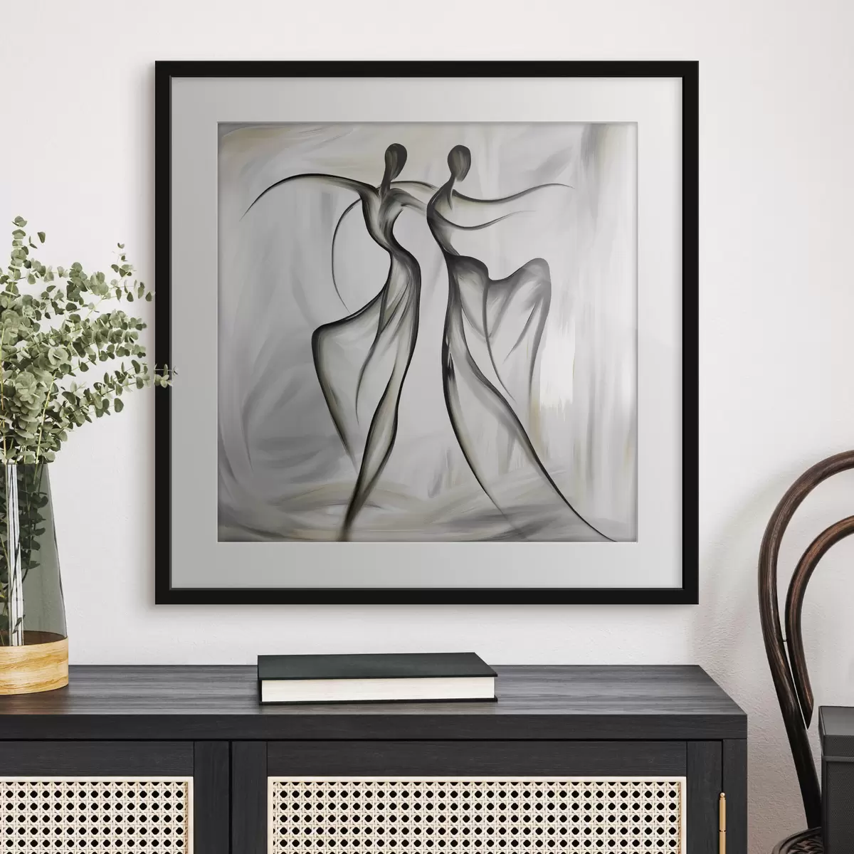 Poster Danzatori in linee f49700