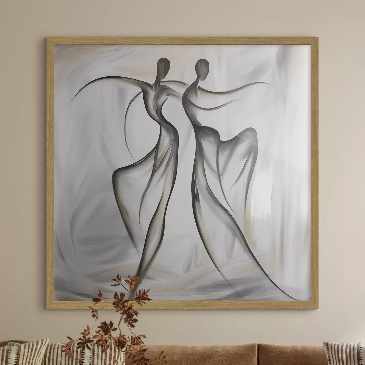 Poster Danzatori in linee f49700