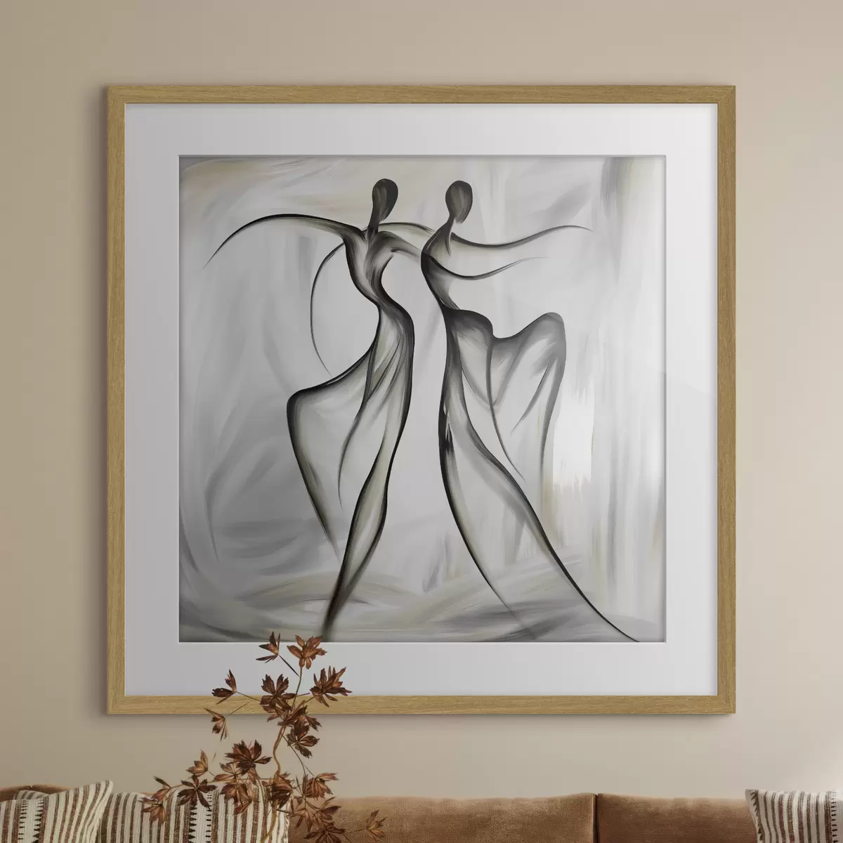 Poster Danzatori in linee f49700