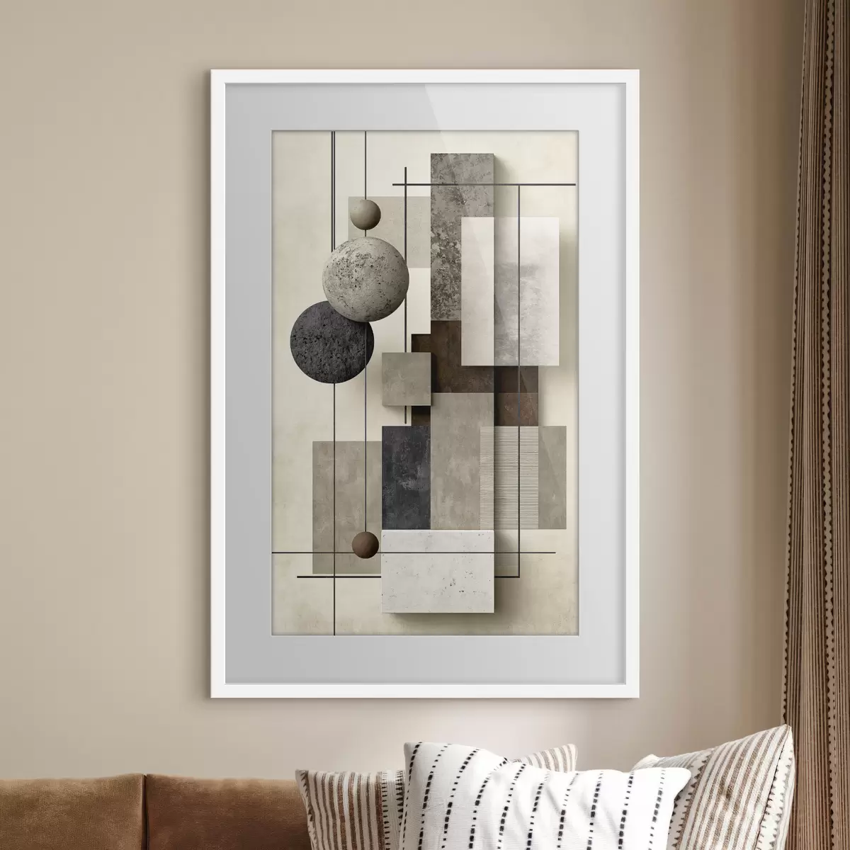 Poster Geometria contemporanea f49703