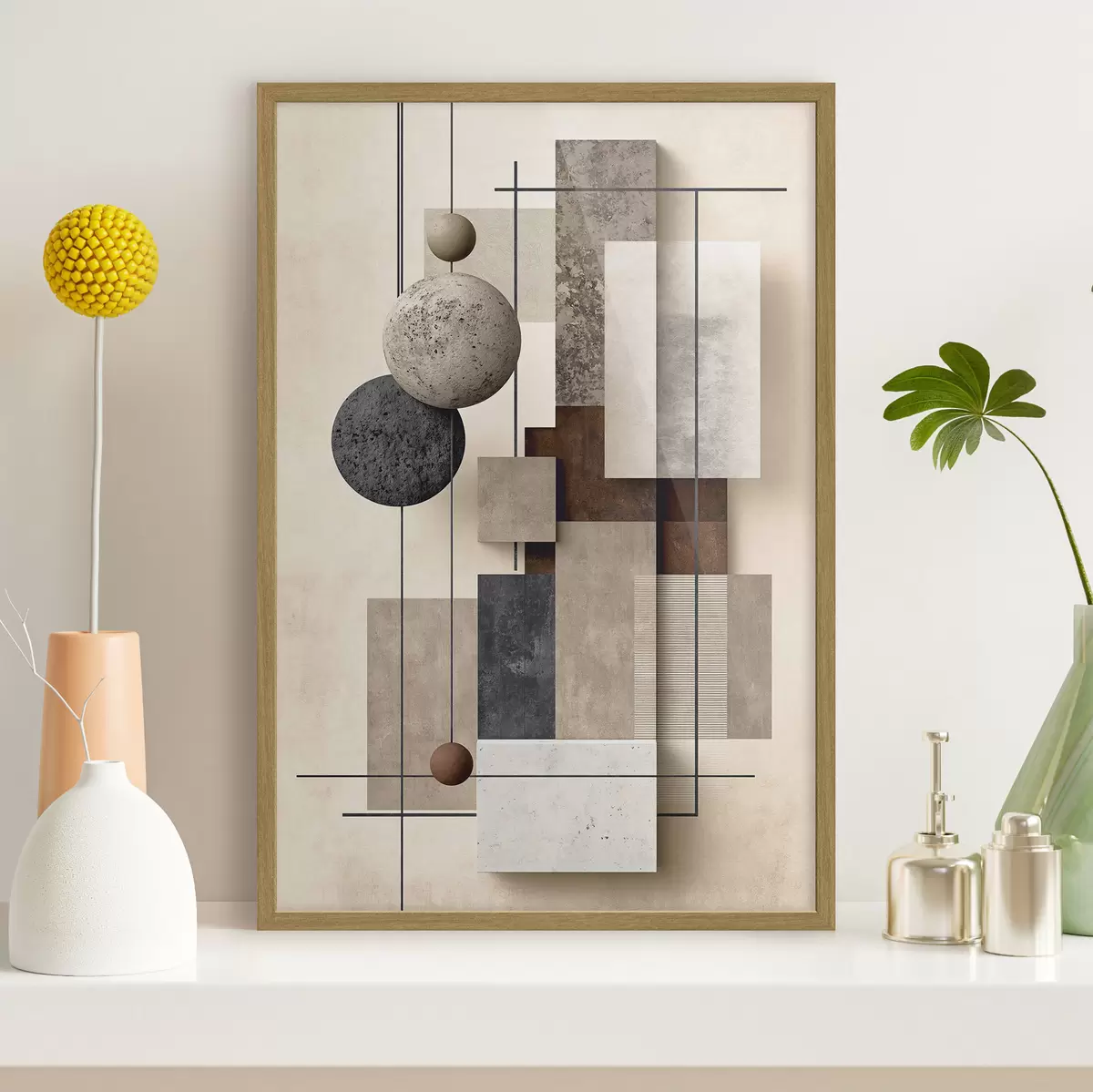 Poster Geometria contemporanea f49703