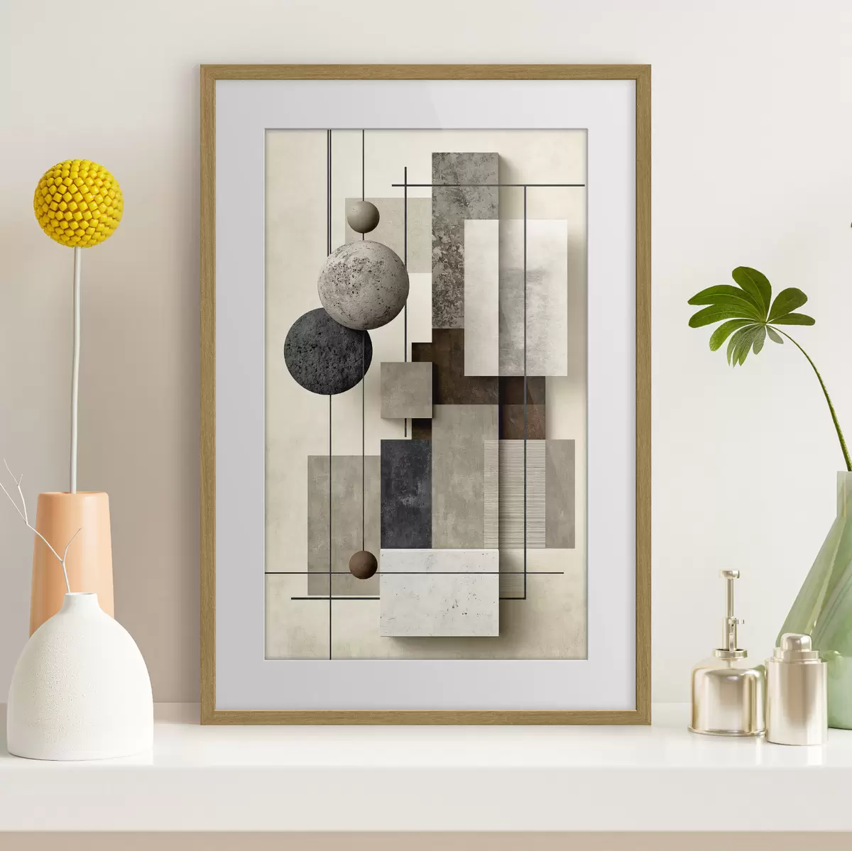 Poster Geometria contemporanea f49703