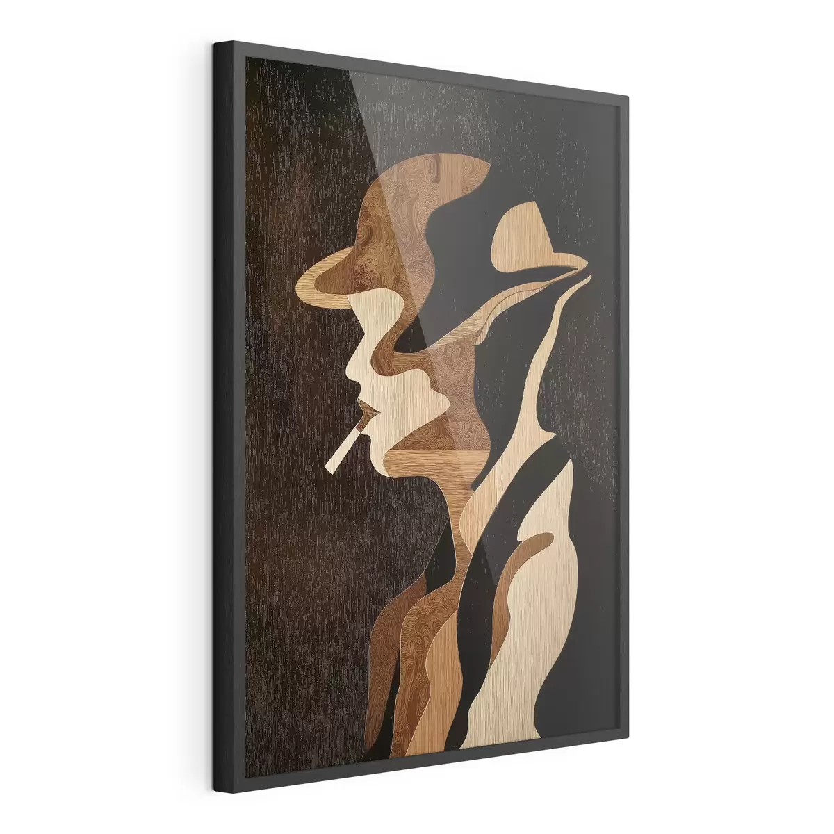 Poster Profilo astratto di una donna f49830