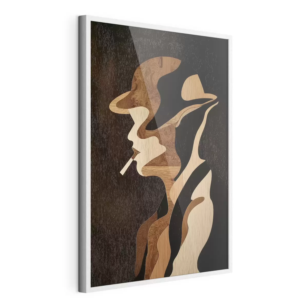 Poster Profilo astratto di una donna f49830