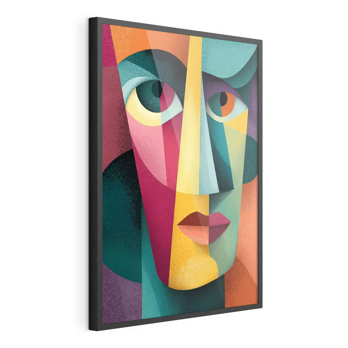 Poster Faccia geometrica f49831