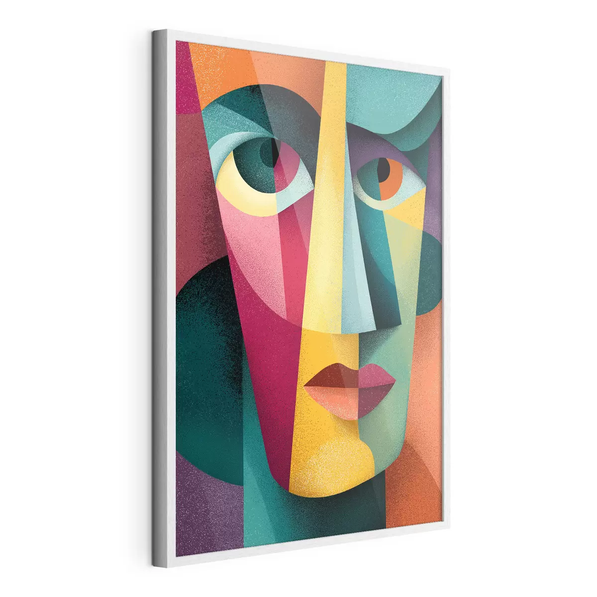 Poster Faccia geometrica f49831