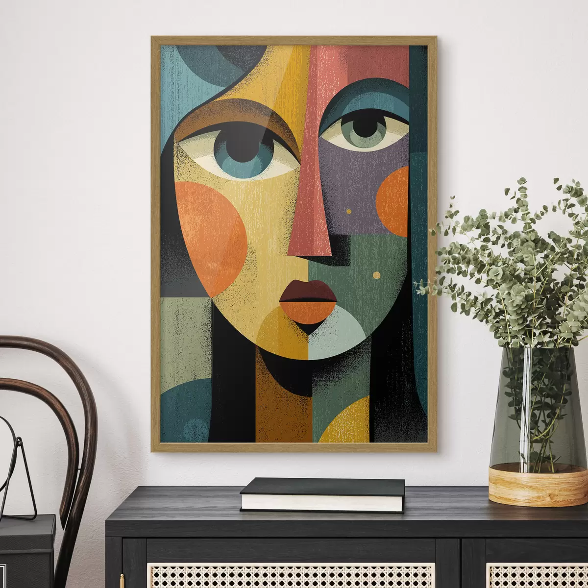 Poster Sguardo a colori f49832