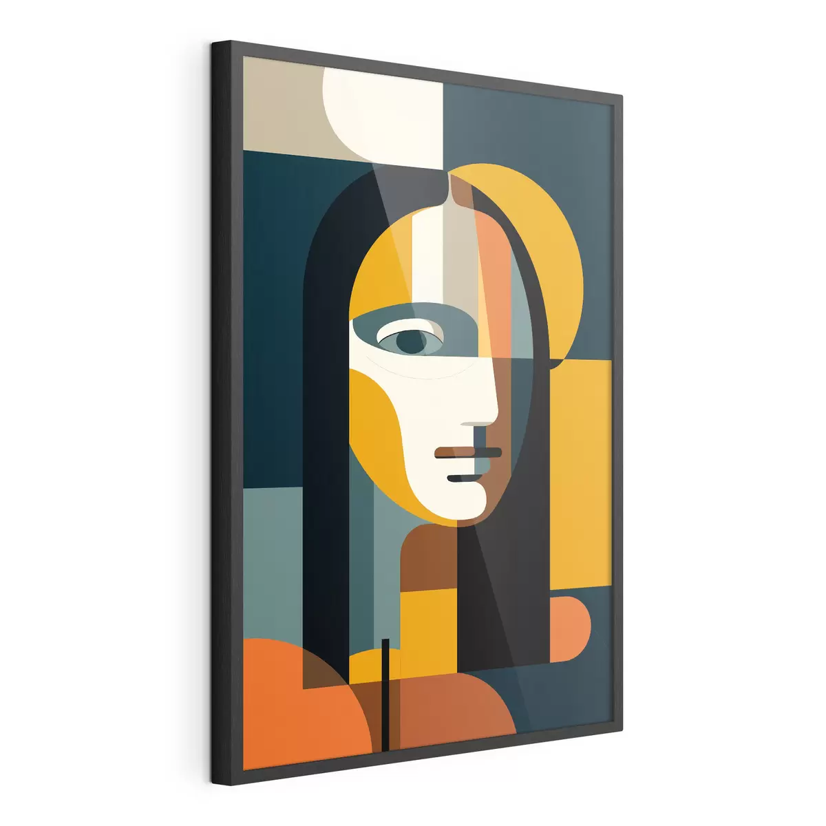 Poster Ritratto geometrico f49835