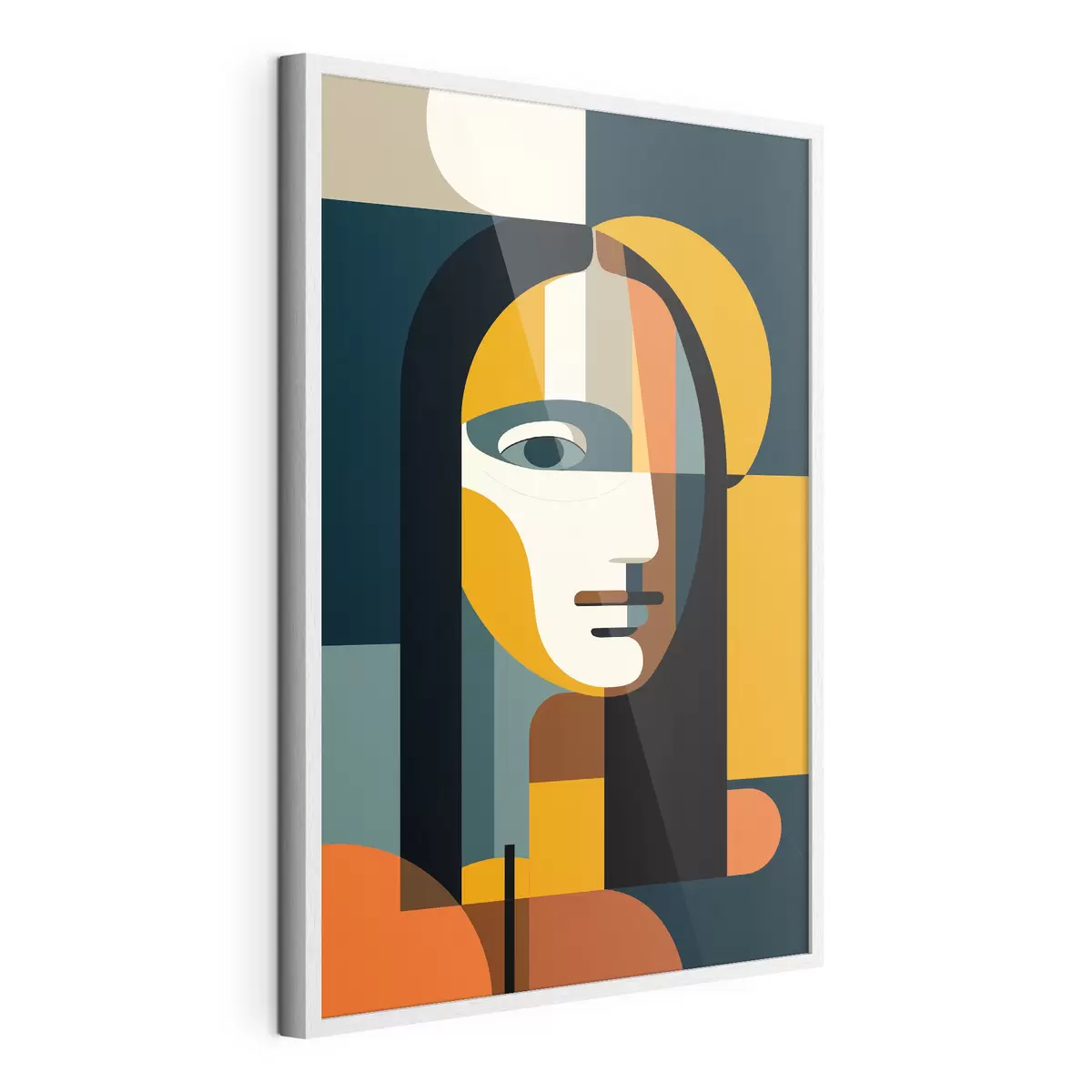Poster Ritratto geometrico f49835