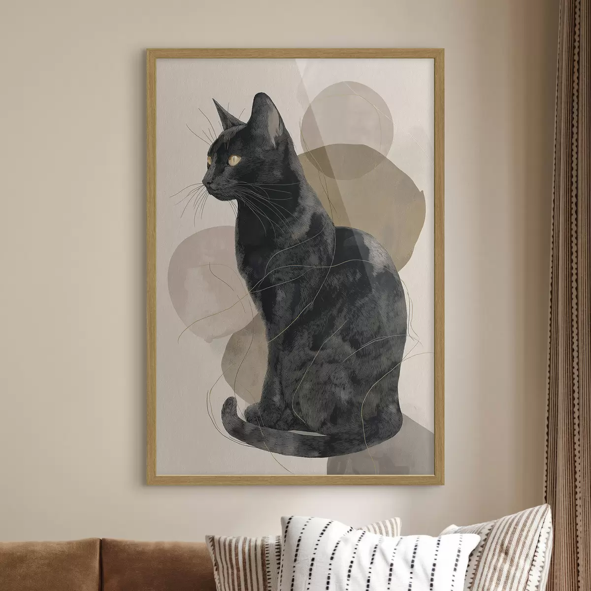Poster Gatto nero f49838