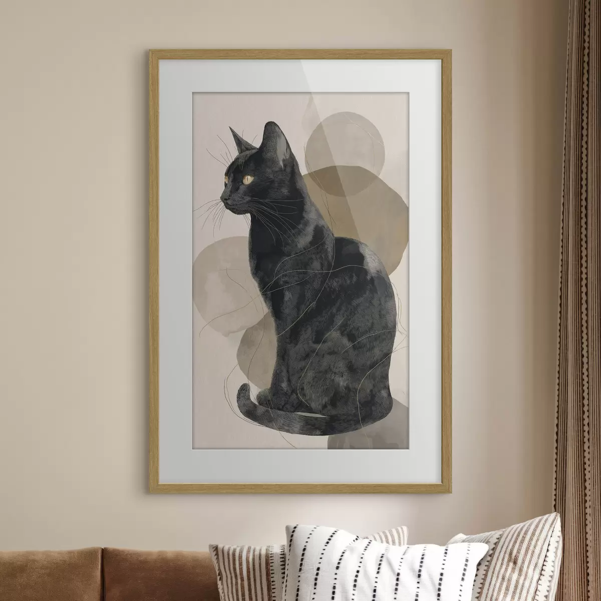 Poster Gatto nero f49838