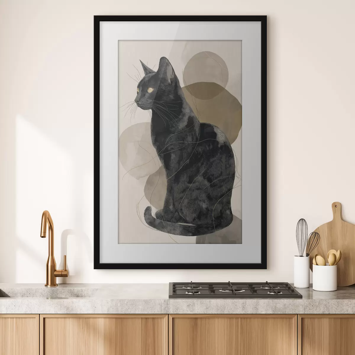 Poster Gatto nero f49838