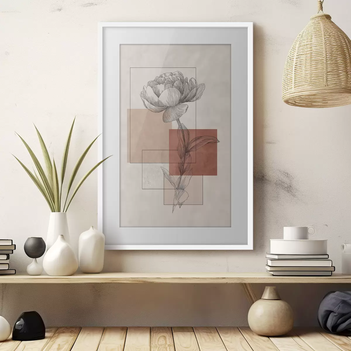 Poster Peonia moderna f49842
