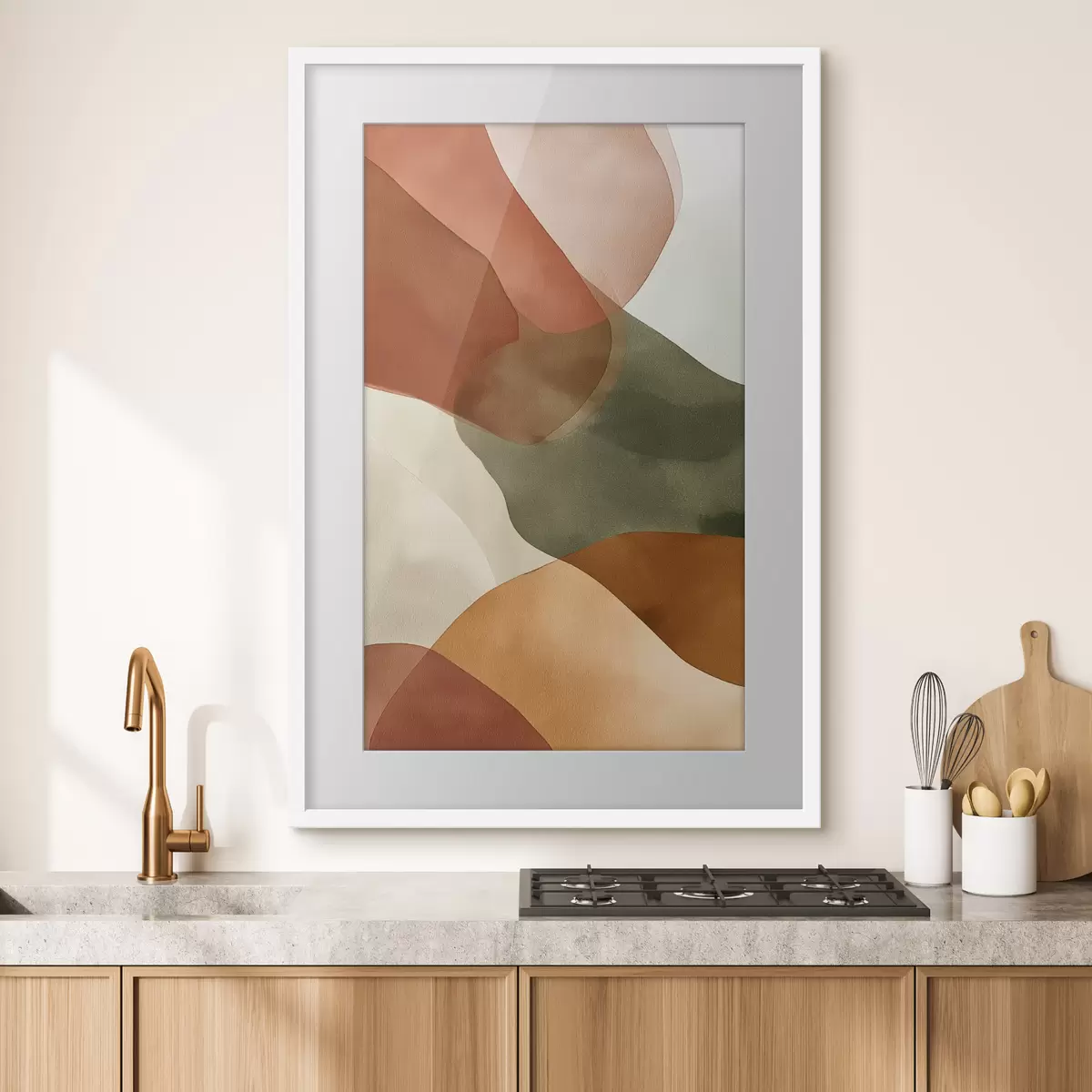 Poster Astrazione legata alla terra f49845