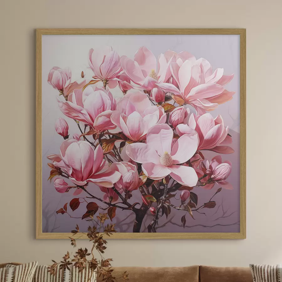carta da parati Fiore di magnolia nr. f49849