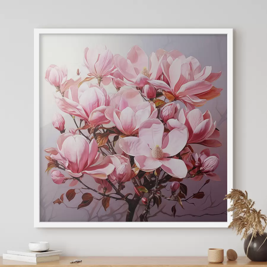 carta da parati Fiore di magnolia nr. f49849