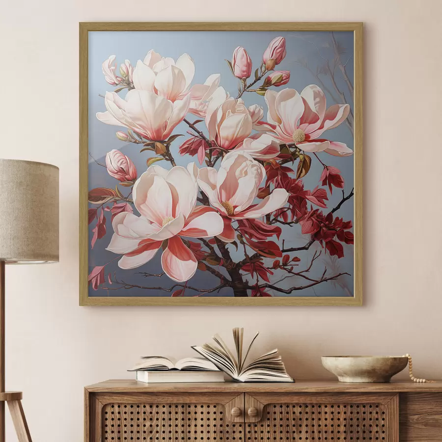 carta da parati Magnolie all’alba nr. f49850
