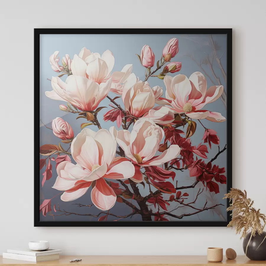 carta da parati Magnolie all’alba nr. f49850