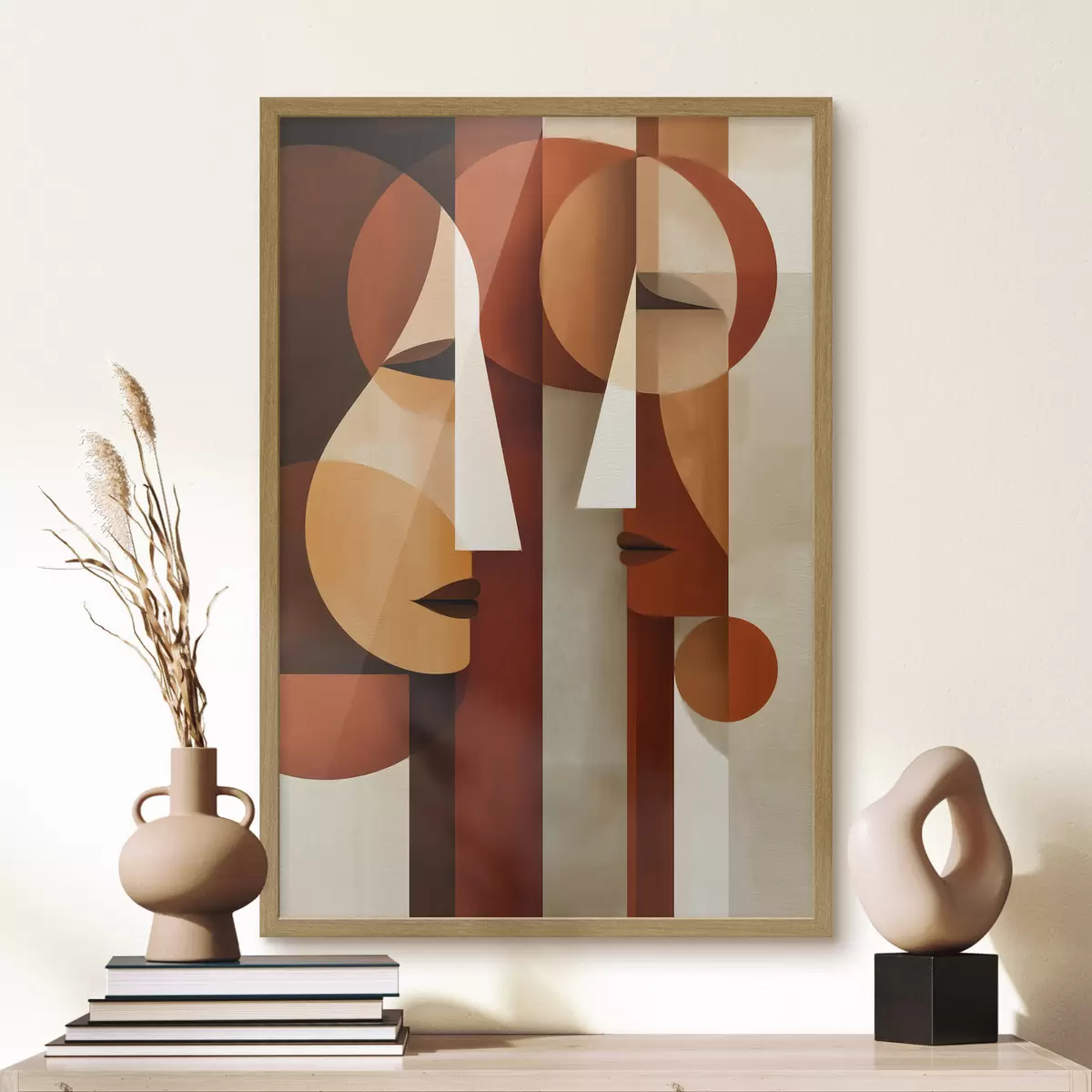 Poster Facce astratte f49808