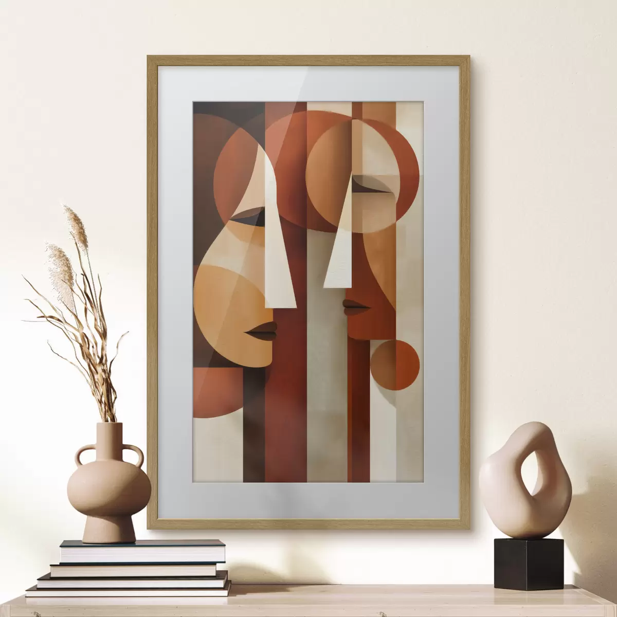 Poster Facce astratte f49808