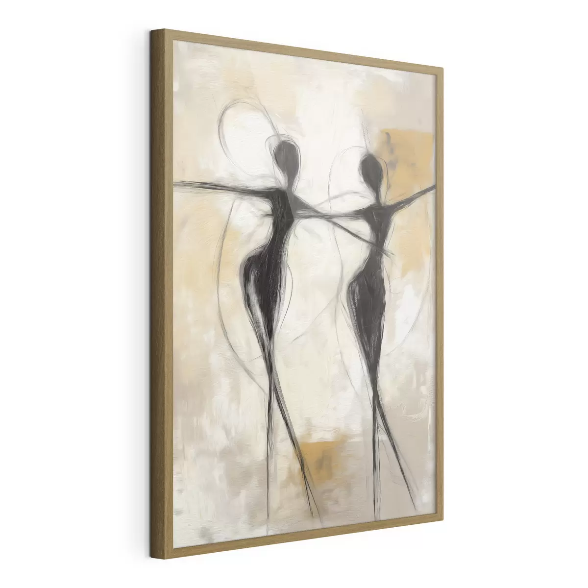 Poster Due danzatrici, un tratto f49809