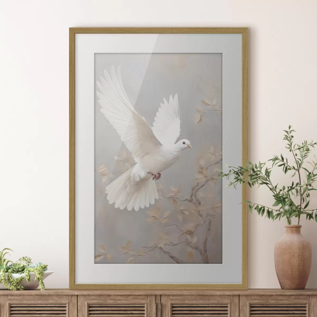 Poster Foglie e vita f49763