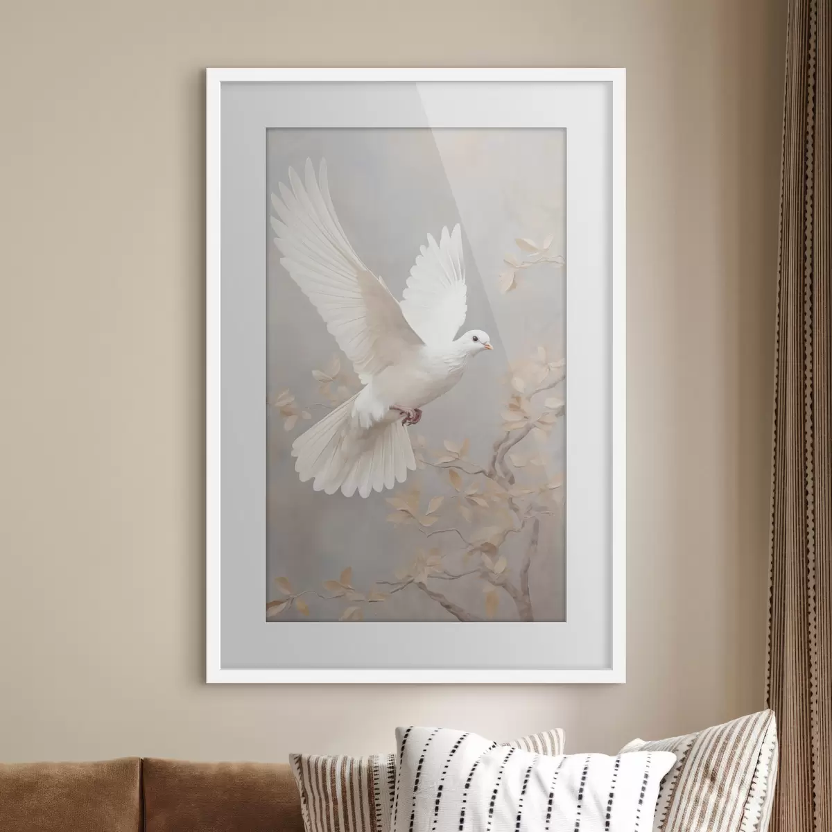 Poster Foglie e vita f49763