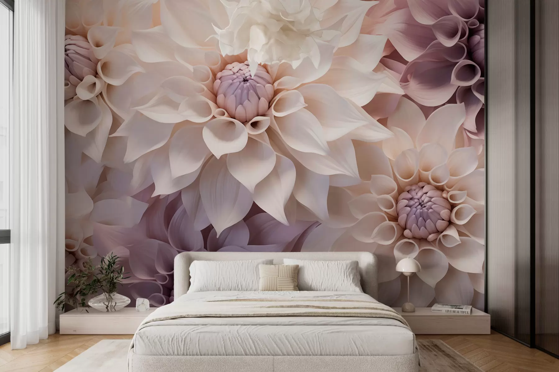 Carta da parati Floreale Fiori classici n. w05774