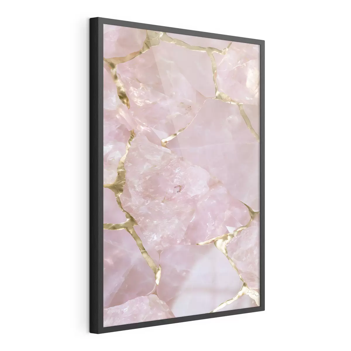 Poster La consistenza del quarzo rosa f49873