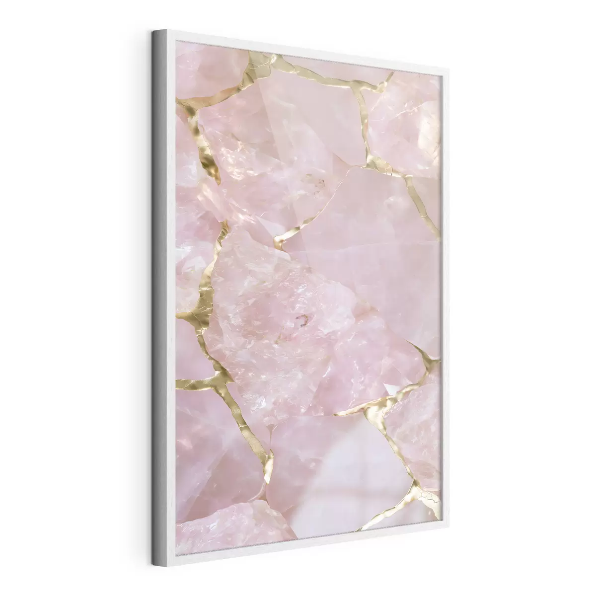Poster La consistenza del quarzo rosa f49873