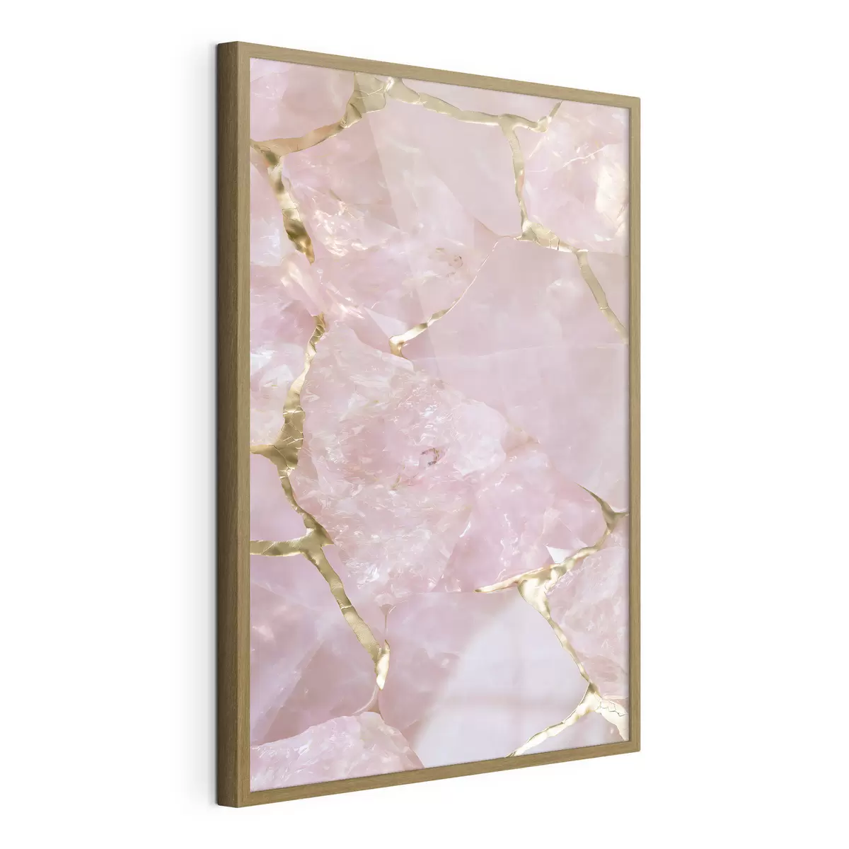 Poster La consistenza del quarzo rosa f49873