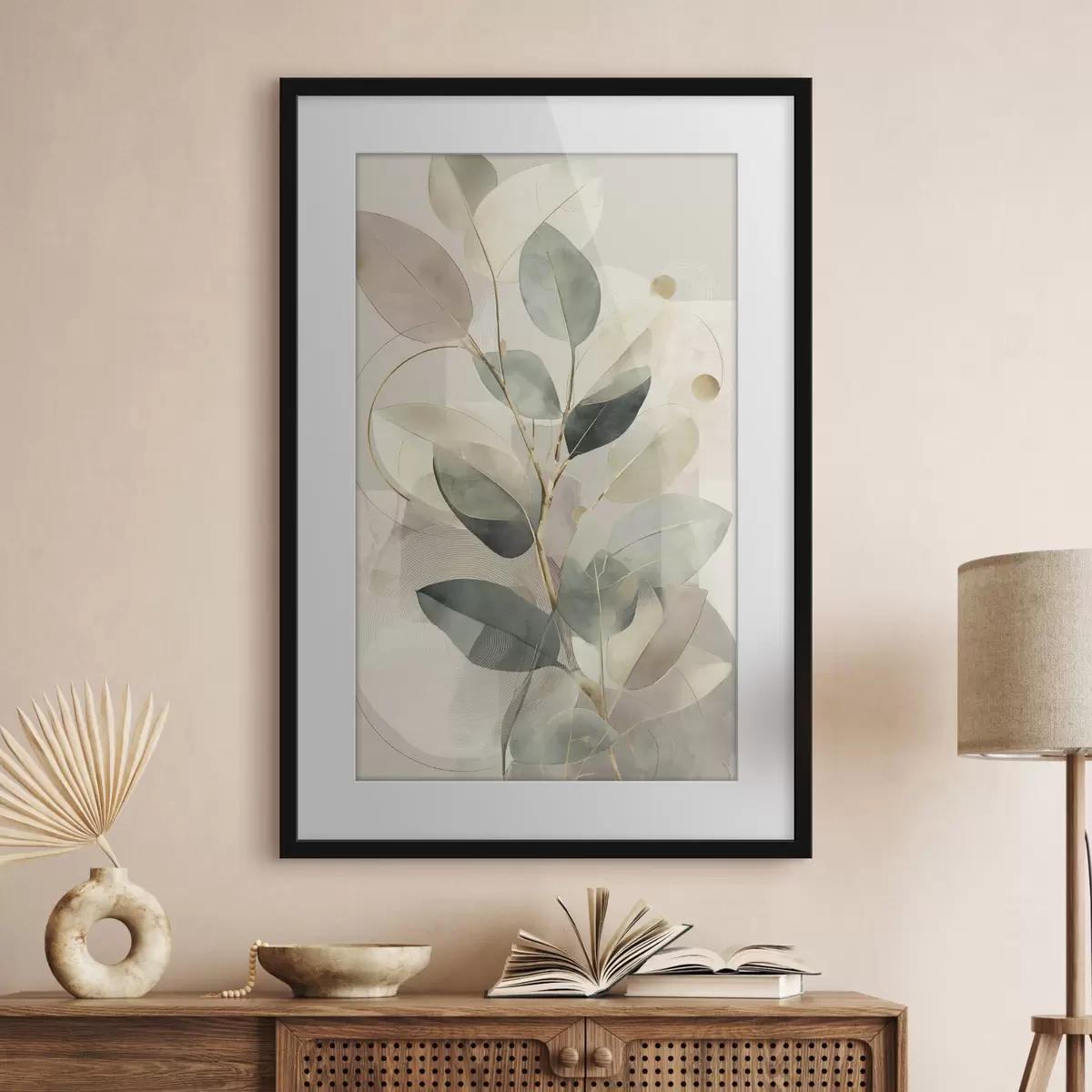 Poster Fogliame trasparente f49878