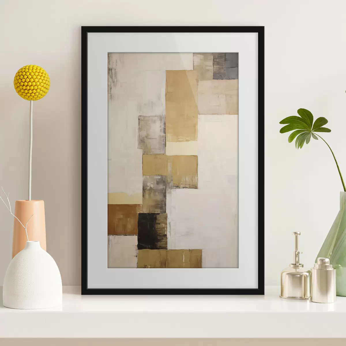 Poster Astrazione imitazione della pittura f49897
