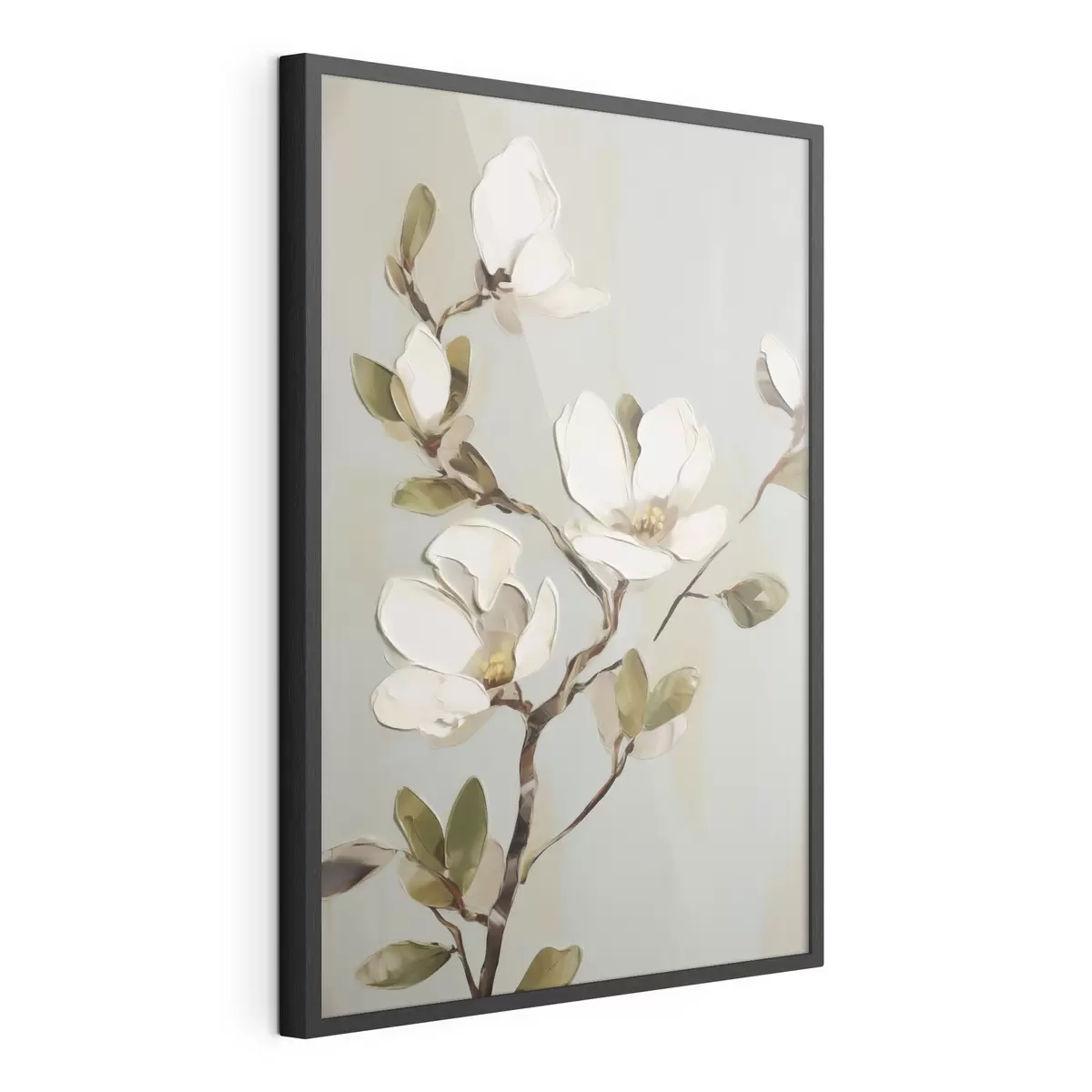 Poster Un ramo con fiori, imitazione di un dipinto f49901