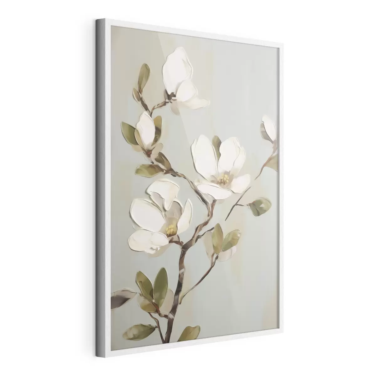 Poster Un ramo con fiori, imitazione di un dipinto f49901
