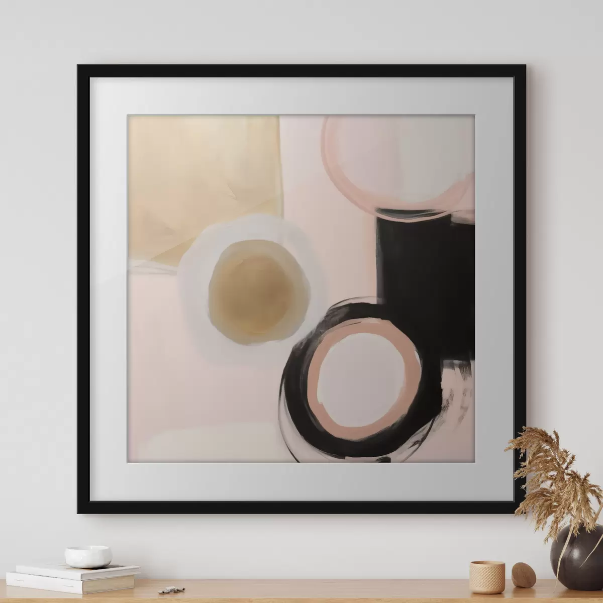 Poster Forme astratte, imitazione della pittura f49904