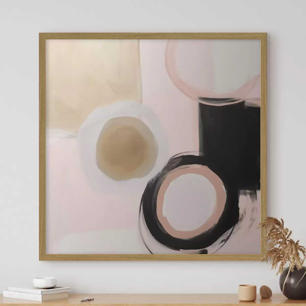 Poster Forme astratte, imitazione della pittura f49904