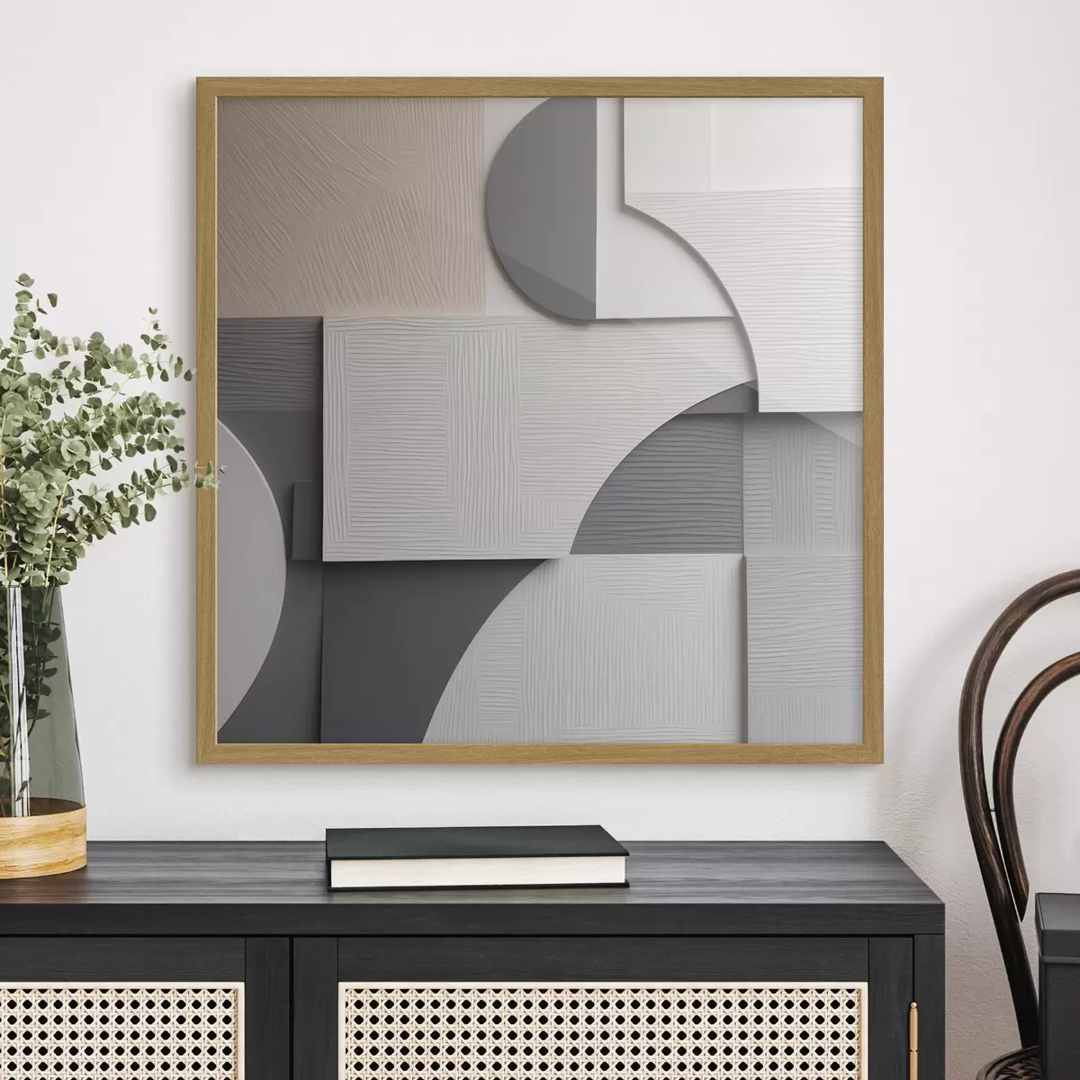 Poster Astrazione geometrica, illustrazione piatta f49906
