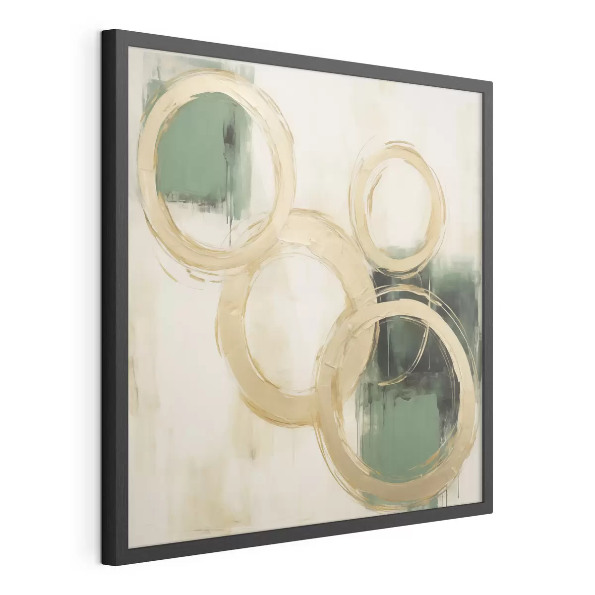 Poster Cerchi astratti, imitazione della pittura f49907